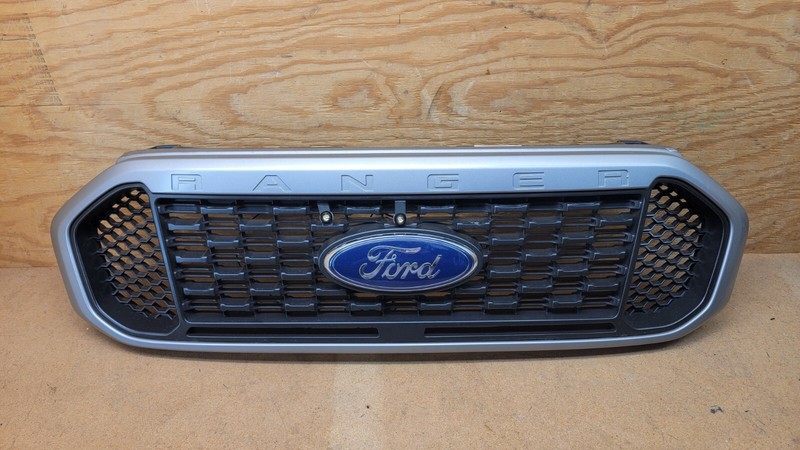 2019 2020 2021 FORD RANGER XLT Honeycomb Front Bumper Grille With Emblem OEM