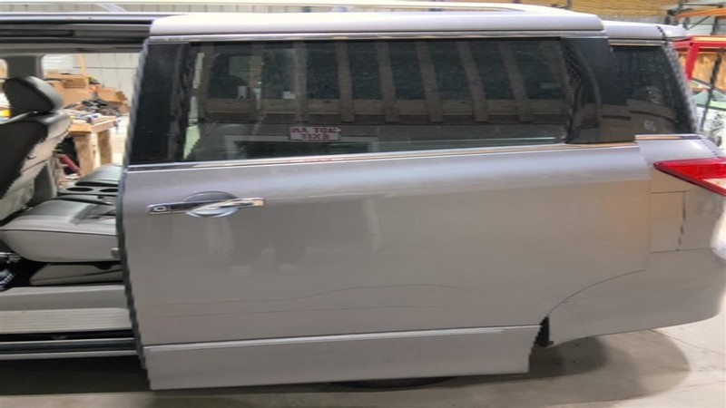 Driver Rear Side Door With Side Sill Spoiler Fits 11-17 QUEST 3408655