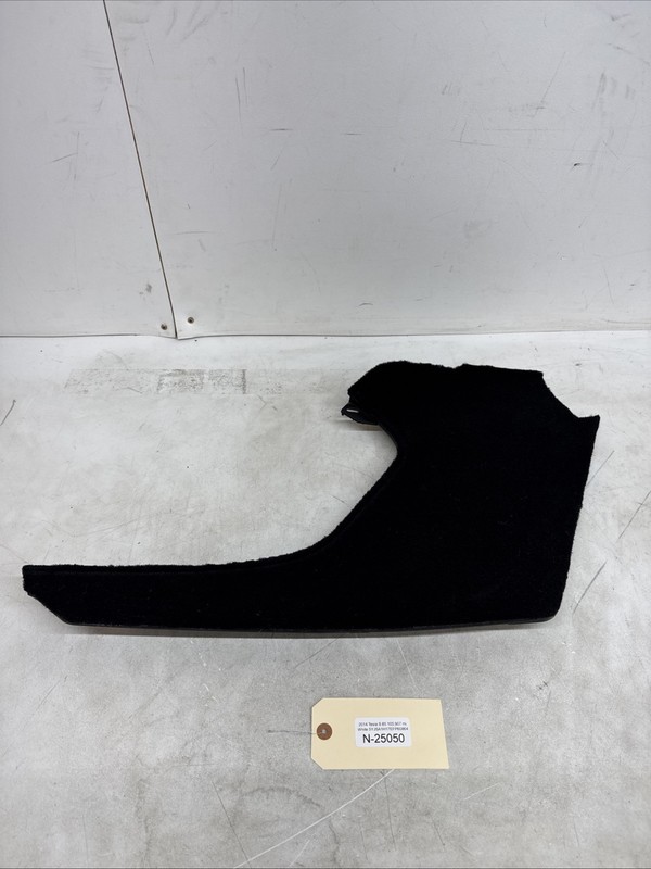 12-16 Tesla Model S CONSOLE SIDE KICK PANEL RHPASSENGER 1002387-00-F 25050 U4