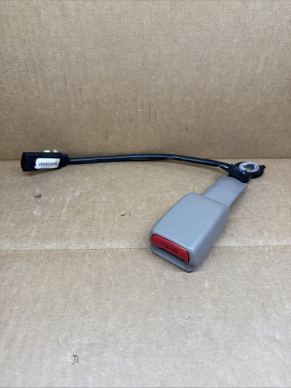 2009-2014 Ford F-150 Front Left Driver Seat Seatbelt Buckle Tan FE OEM