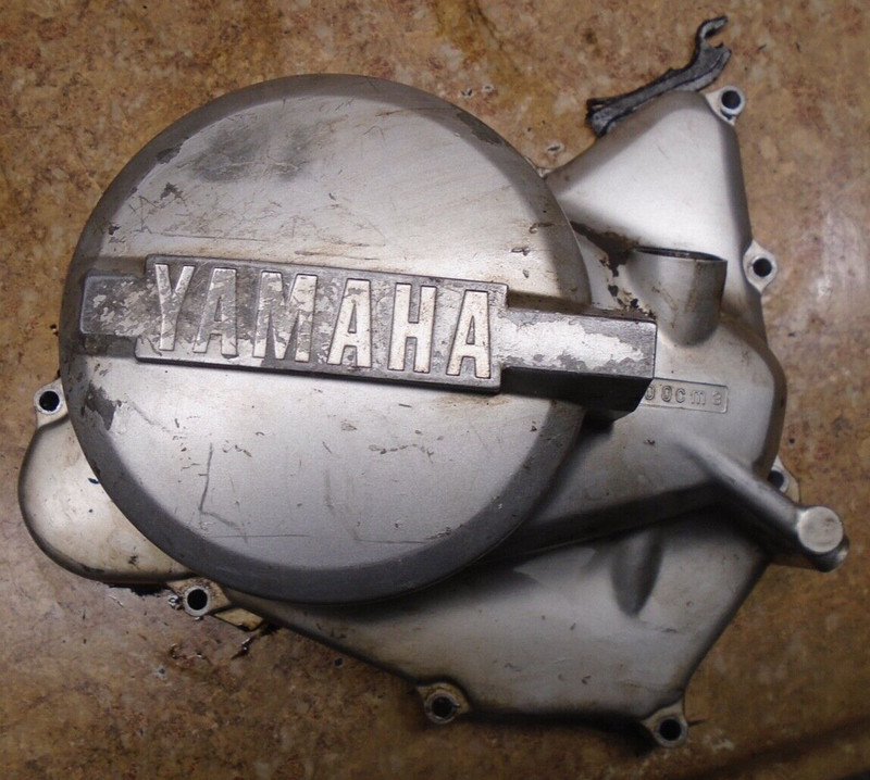 1989 Yamaha ATV YFM100 YFM 100 Champ Engine Motor Stator Cover Panel Case Casing