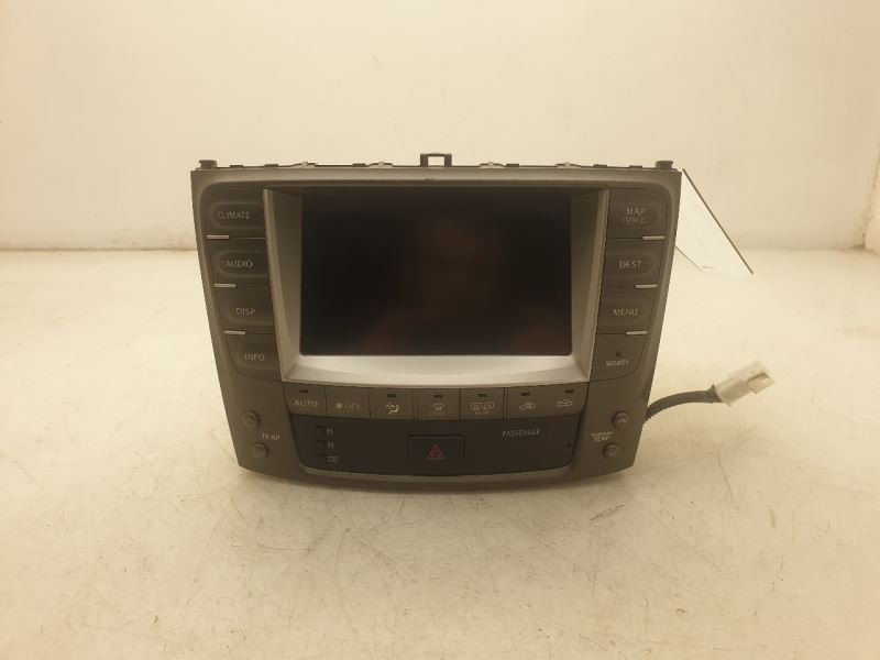 06-07 LEXUS IS250 RADIO / MULTIMEDIA INFOTAINMENT DISPLAY SCREEN
