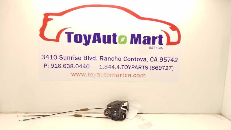 09-10 TOYOTA COROLLA PASSENGER SIDE REAR DOOR LOCK ACTUATOR ASSEMBLY