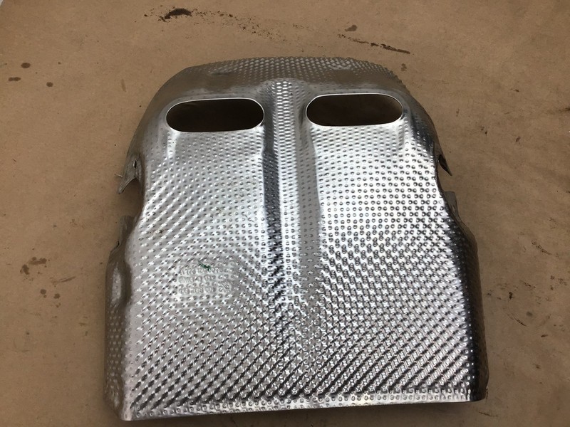 Mercedes E63 S W213 2018 Exhaust Heat Shield Cover Guard 18-20 ;:O