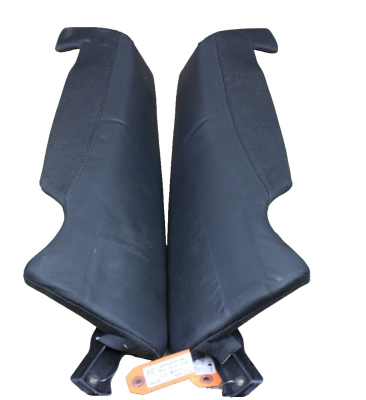 Set Rear Left Right Seat Backrest Bolster Black 4G085704AJ22A Audi A7 S7 RS7 18