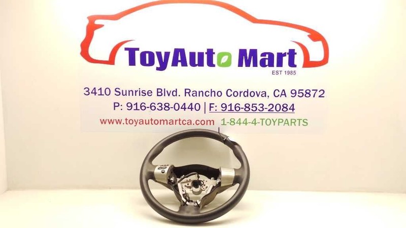 06 SCION XB STEERING WHEEL BLACK