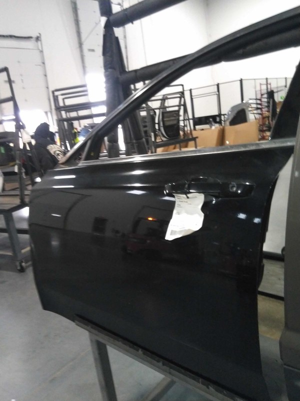2009 Acura TL Left Door Black Good Condition 4DR Sedan OEM Part 376842