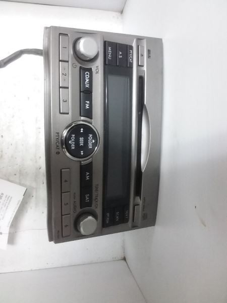 Radio Receiver AM FM CD Fits 10-12 LEGACY 86201AJ64A
