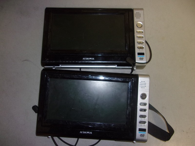 Audiovox PVS72901A Set of 2 9" Twin DVD Player 9901321 *FREE SHIPPING*