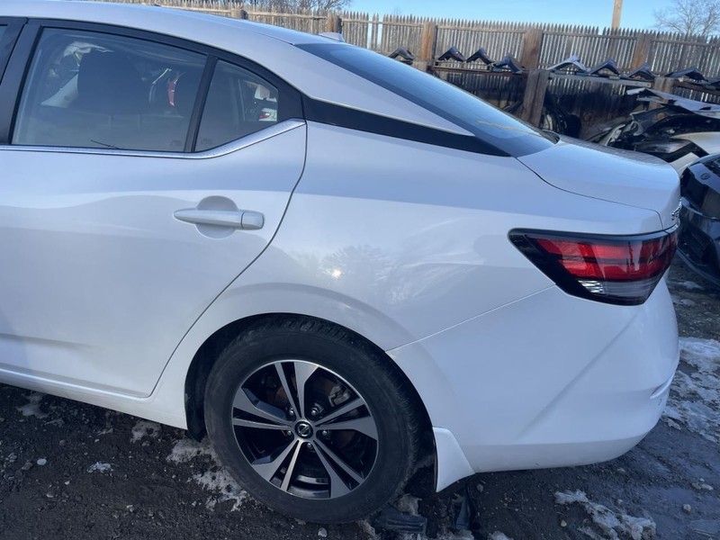 2020-2024 NISSAN SENTRA LEFT QUARTER PANEL WHITE PC:QAC 2.0L AT FWD 49K SV 65071