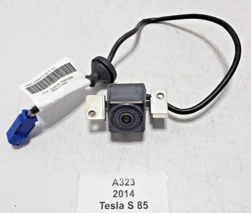 ✅ 2012-2020 OEM Tesla Model S Rear View Backup Camera W/ Cable Wire Assembly