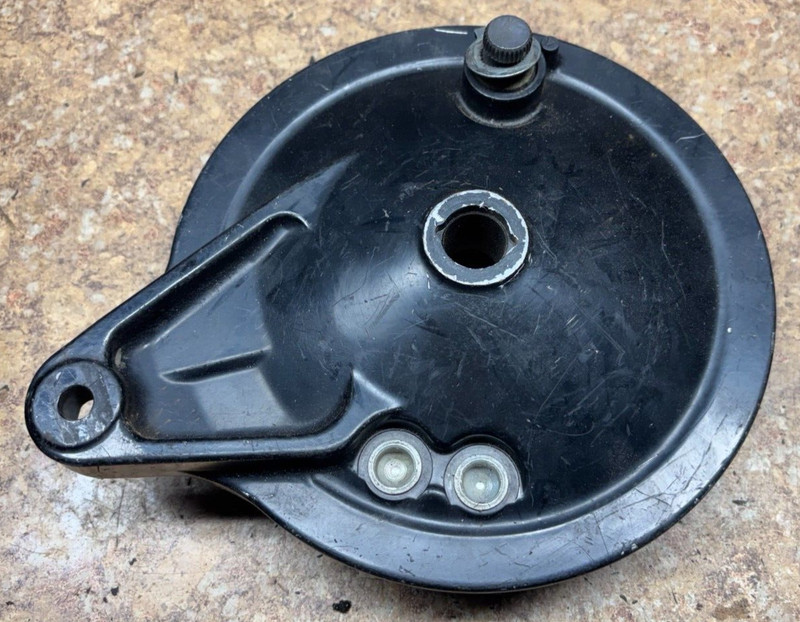 1983 1985 1984 Honda Nighthawk S CB700SC CB 700 SC Rear Drum Brakes & Cover C10