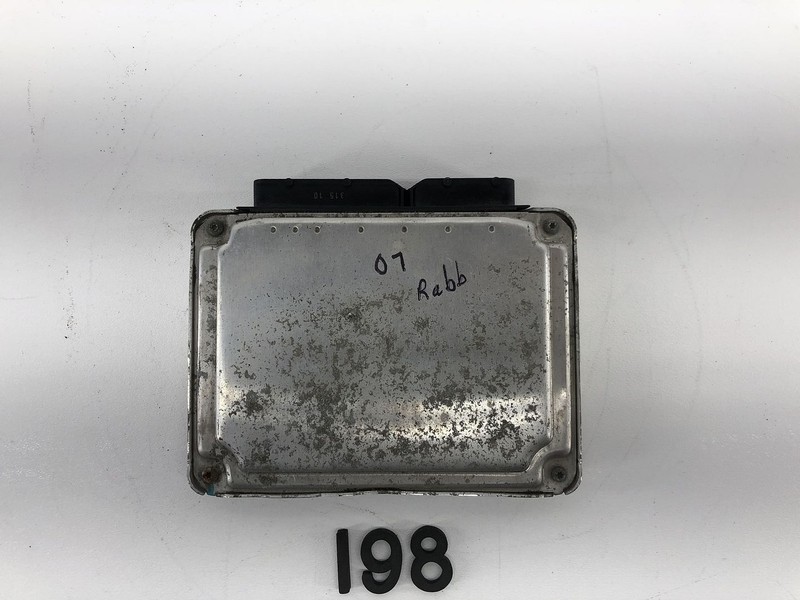 06-08 VOLKSWAGEN RABBIT 2.5L L5 ENGINE ECU ECM CONTROL BRAIN COMPUTER MODULE OEM