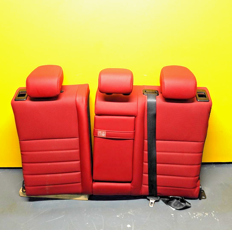 2021 - 2025 LEXUS IS350 2nd ROW REAR UPPER SEAT CUSHION ASSEMBLY RED OEM SET