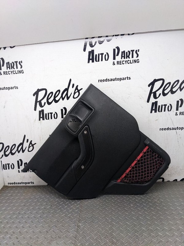 11-18 WRANGLER JKU 4Dr Black Driver Rear LH Back LR Interior Door Trim P 1196416