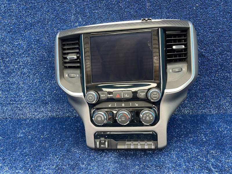 25-26 RAM 1500 8.4" Radio Navigation Screen Bezel Climate Control 16K MILE OEM