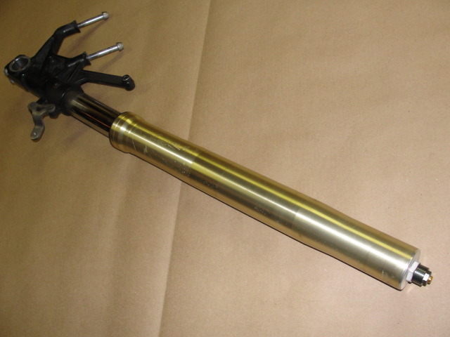 2007 KAWASAKI NINJA ZX 1400 ZX-14 FRONT LEFT SIDE FORK SUSPENSION ZX1400 ZX14 07
