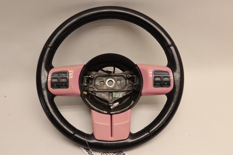 2011-2018 JEEP WRANGLER DRIVER STERING WHEEL LEATHER BLACK OEM