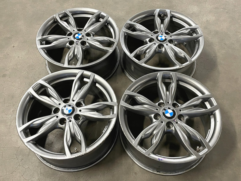 2014-2021 BMW M235i M240i 18x7.5 436M Wheel Rims Set 1411 *Bent*
