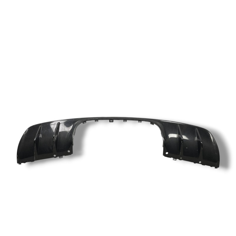 Porsche Cayenne Turbo GT Coupe 2025 Rear Bumper Carbon Diffusor OEM 9Y0807834S