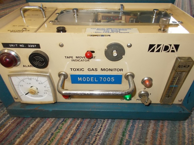 MDA Toxic Gas Monitor Model 7005 Series 7000 Unit #3357 *FREE SHIPPING*
