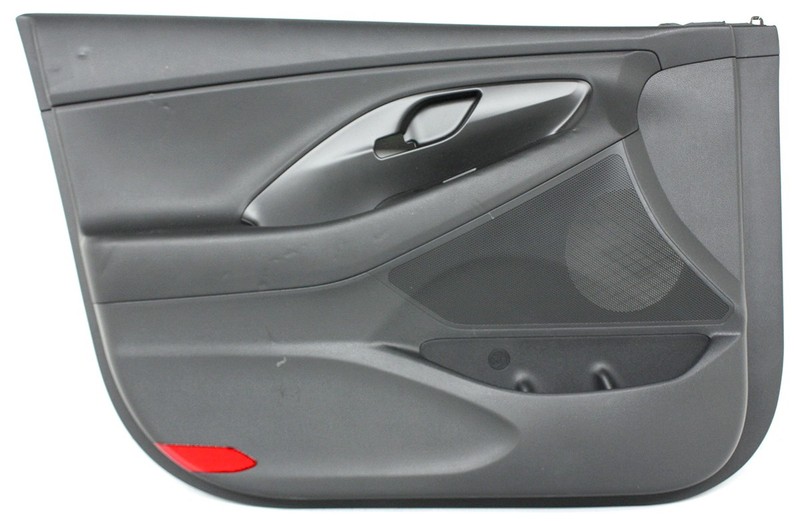 OEM Left Driver Side Front Door Trim Panel For Hyundai Elantra GT Black, Gray
