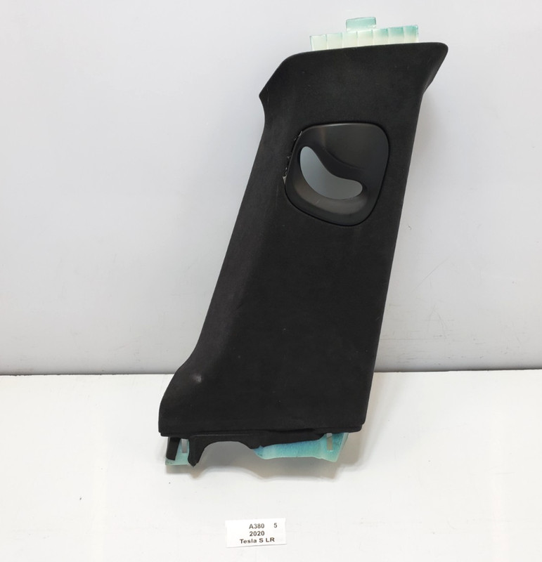✅ 12-20 OEM Tesla Model S Right Passenger Side B Pillar Upper Cover Panel Black