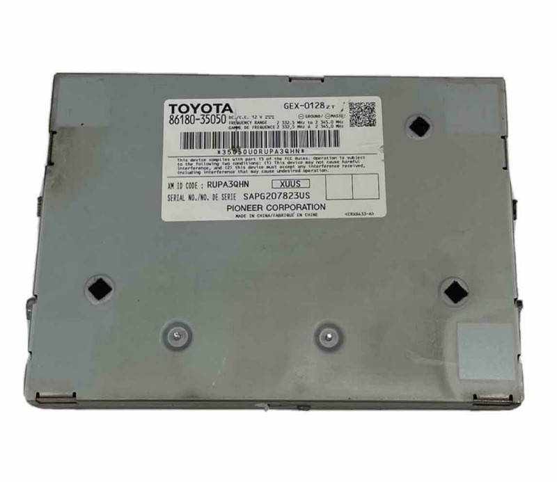 2014 2020 TOYOTA 4RUNNER RADIO SATELLITE RECEIVER US MARKET OEM 8618035050