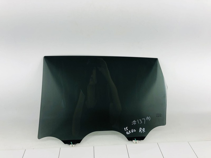 14-20 INFINITI QX60 REAR RIGHT PASSENGER SIDEDOOR WINDOW GLASS OEM