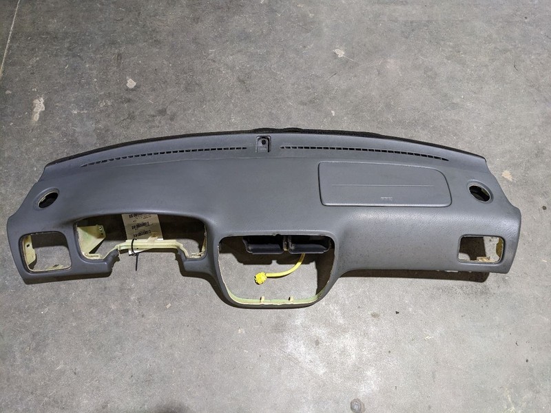 1999-2000 HONDA CIVIC Dash Panel Front Complete OEM 77102501A90ZA Black 1184857
