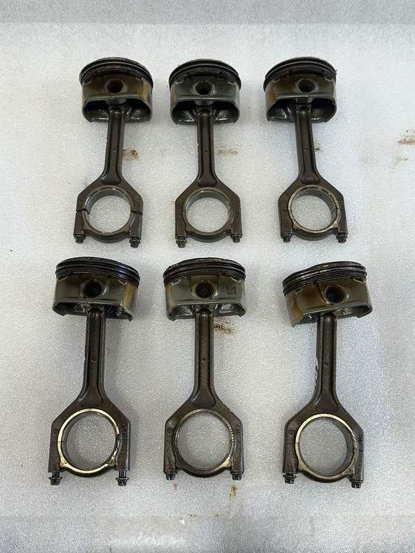 2007 2008 2009 2010 2011 BMW 328i 128i ENGINE PISTONS 6 PIECES N52 E90 E92 E82
