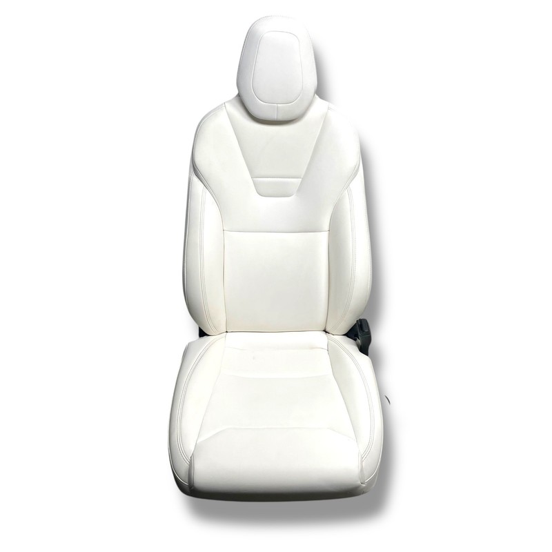 16-20 Tesla Model X Front Right Passenger RH Side Seat Leather OEM 9876524-01-A