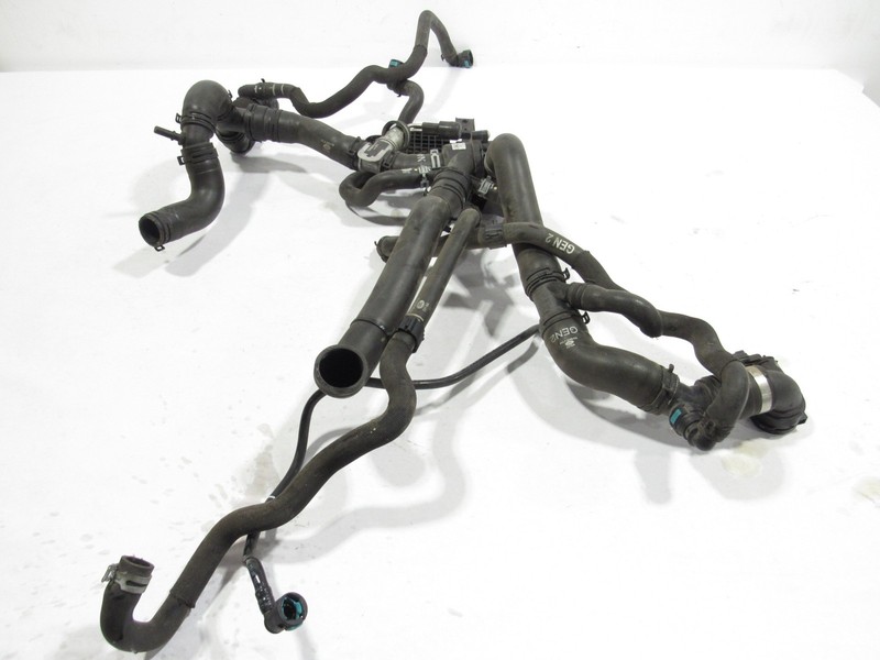 14-17 Land Range Rover 2016 L405 3.0L Diesel Thermostat Hose Pipe Line Set ;:Y