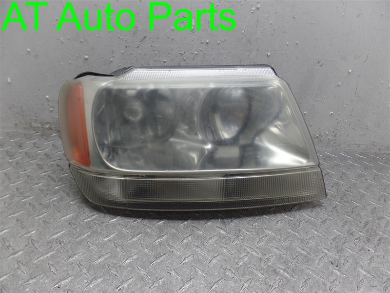 99 00 01 02 03 JEEP GRAND CHEROKEE PASSENGER HEADLAMP ASSEMBLY