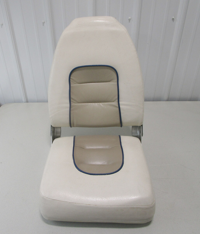 1997 Glastron SE 175 Boat Folding Pedestal Chair Seat21.5" H x 15.5" W