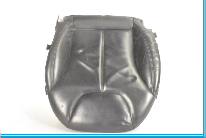 12-18 Tesla Model S Front Left Driver Side Lower Bottom Seat Cushion Black OEM