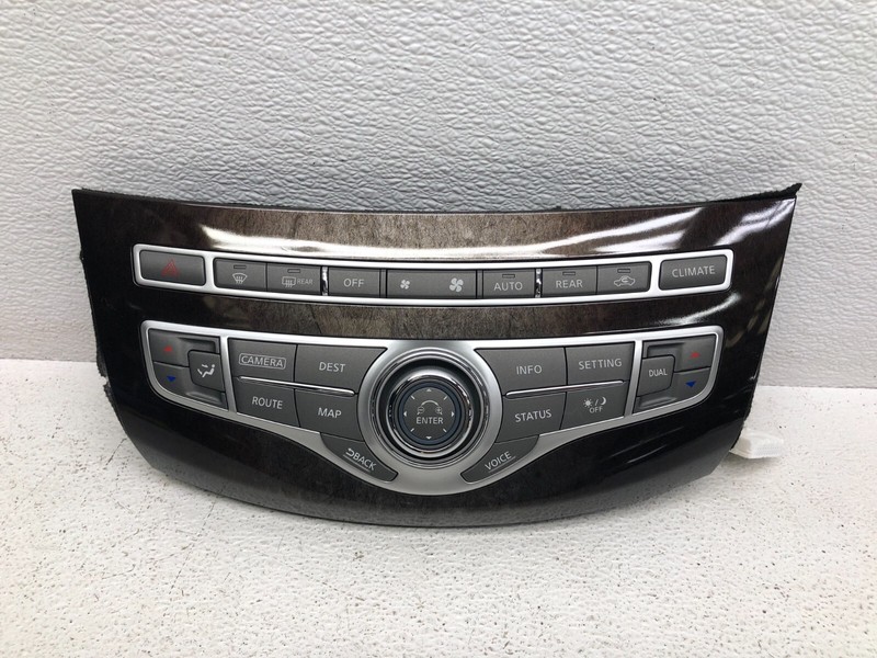 13-15 INFINITI JX35 QX60 FRONT CENTER CONSOLE AC CLIMATE CONTROL UNIT OEM LOT650