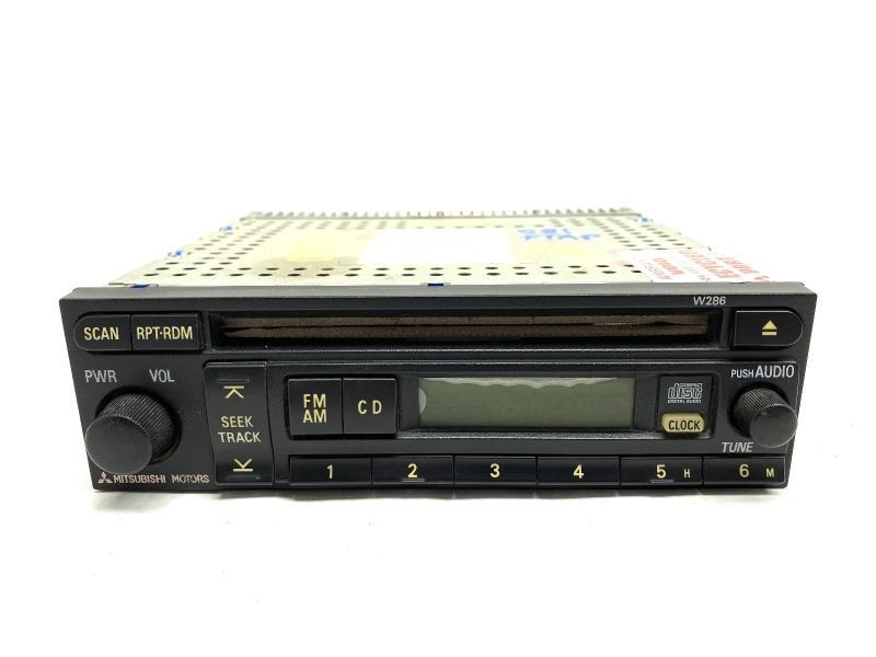Radio Receiver AM-FM-CD MR587248 Fits 2002-2003 Mitsubishi Galant 14587