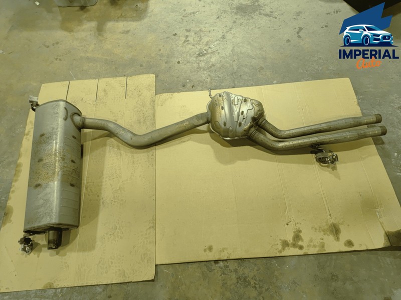 2017-2019 Audi Q7 Exhaust System Muffler Assembly OEM