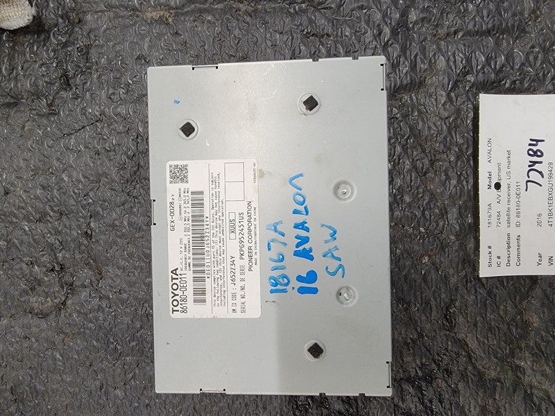 14-'18 TOYOTA AVALON satellite receiver OEM 1 Year Warranty!