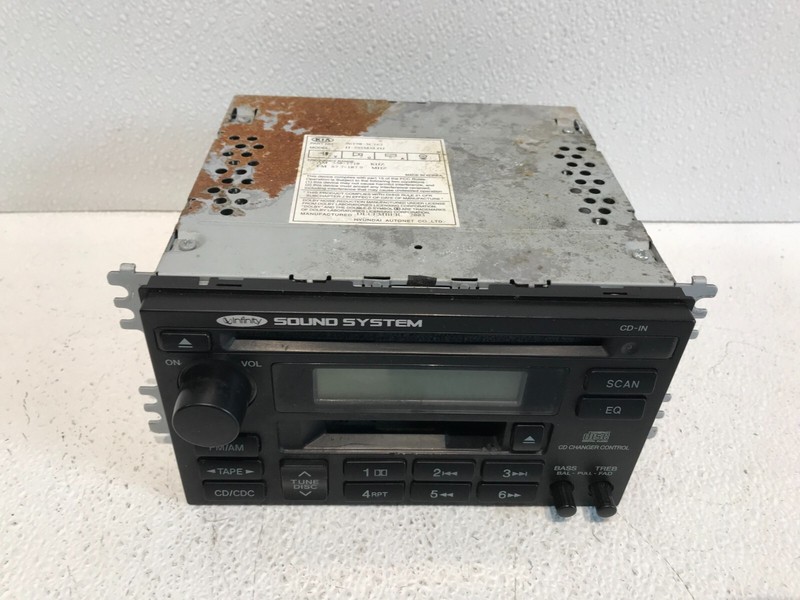 02-06 Kia Optima Magentis AM FM Radio CD Cassette Player Infinity Sound OEM