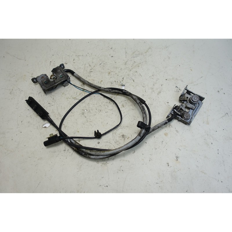 2014-2019 BMW F15 X5 F16 X6 Factory Front Lower Hood Latches w/ Cable Switch OEM