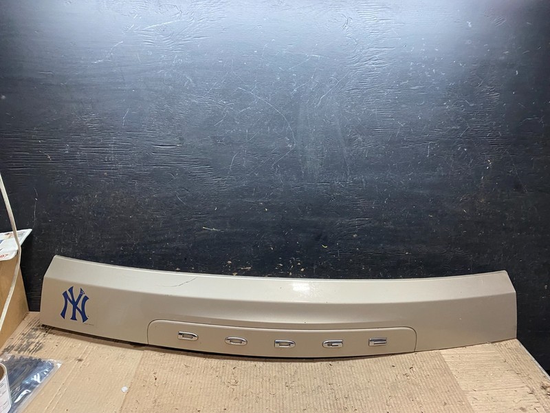 2011 to 2018 Dodge Grand Caravan Tail Gate Trim Molding With Camera OEM X0131 DG