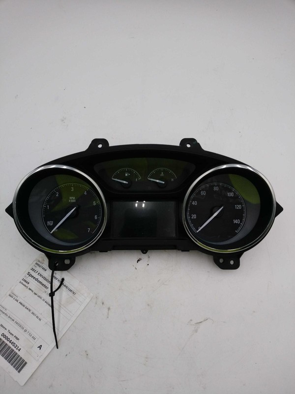 2017 Buick Envision Speedometer Gauge OEM 84245968 White 67K Miles