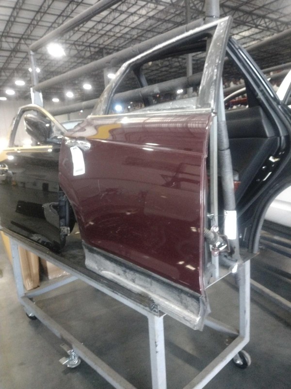 2014 Honda Crosstour Rear Right Door Maroon, Good Condition, No Rust