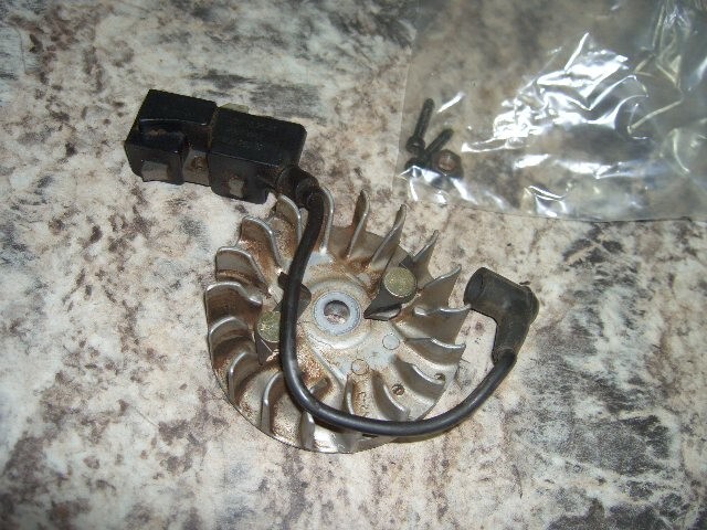 Jonsered 2150 turbo coil and flywheel READ ADchainsaw part only bin 722