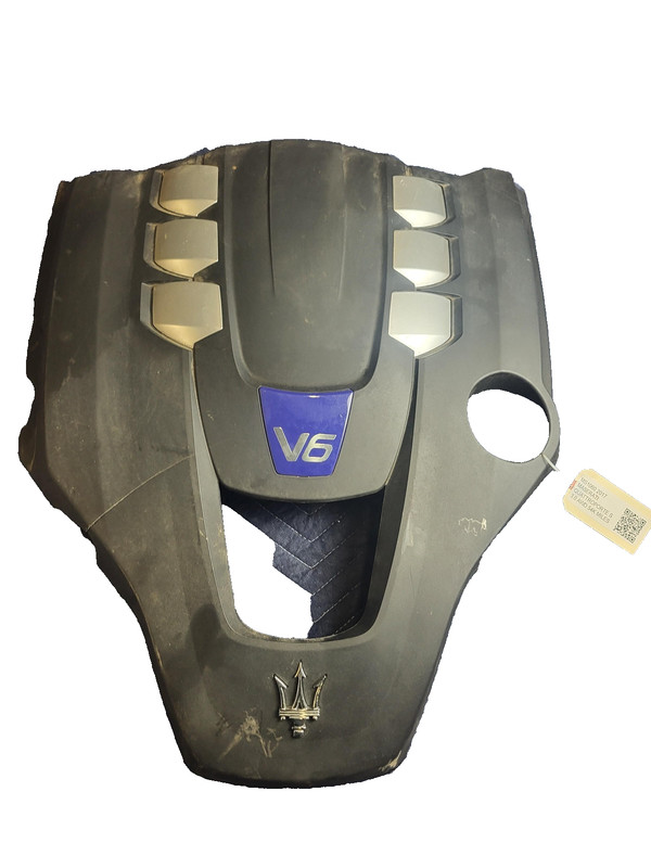 Used Oem Maserati Engine Top Cover for 2014-2021 Quattroporte S 3.0L AWD