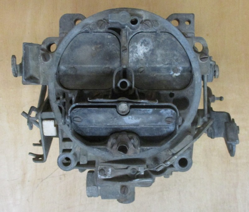 USED 4 BARREL ROCHESTER Q-JET CARBURETOR 7037216 2242 CHEVY1967 CAMARO R4-4MV