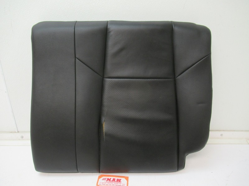 SEAT REAR BACK DRIVER LEFT UPPER TOP LEATHER CUSHION 05-10 COBALT SS COUPE SEDAN