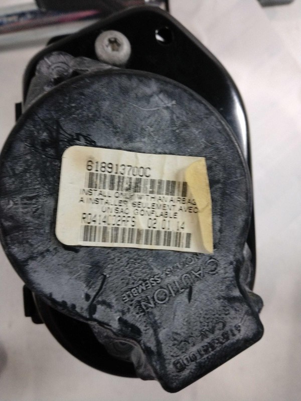 2014 Ford Focus OEM Black Seat Belt 4DR DM5Z54611B09DB 66K Miles